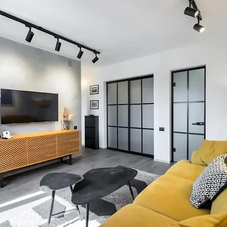 Apartment Modern Industrial Retreat Bucharest